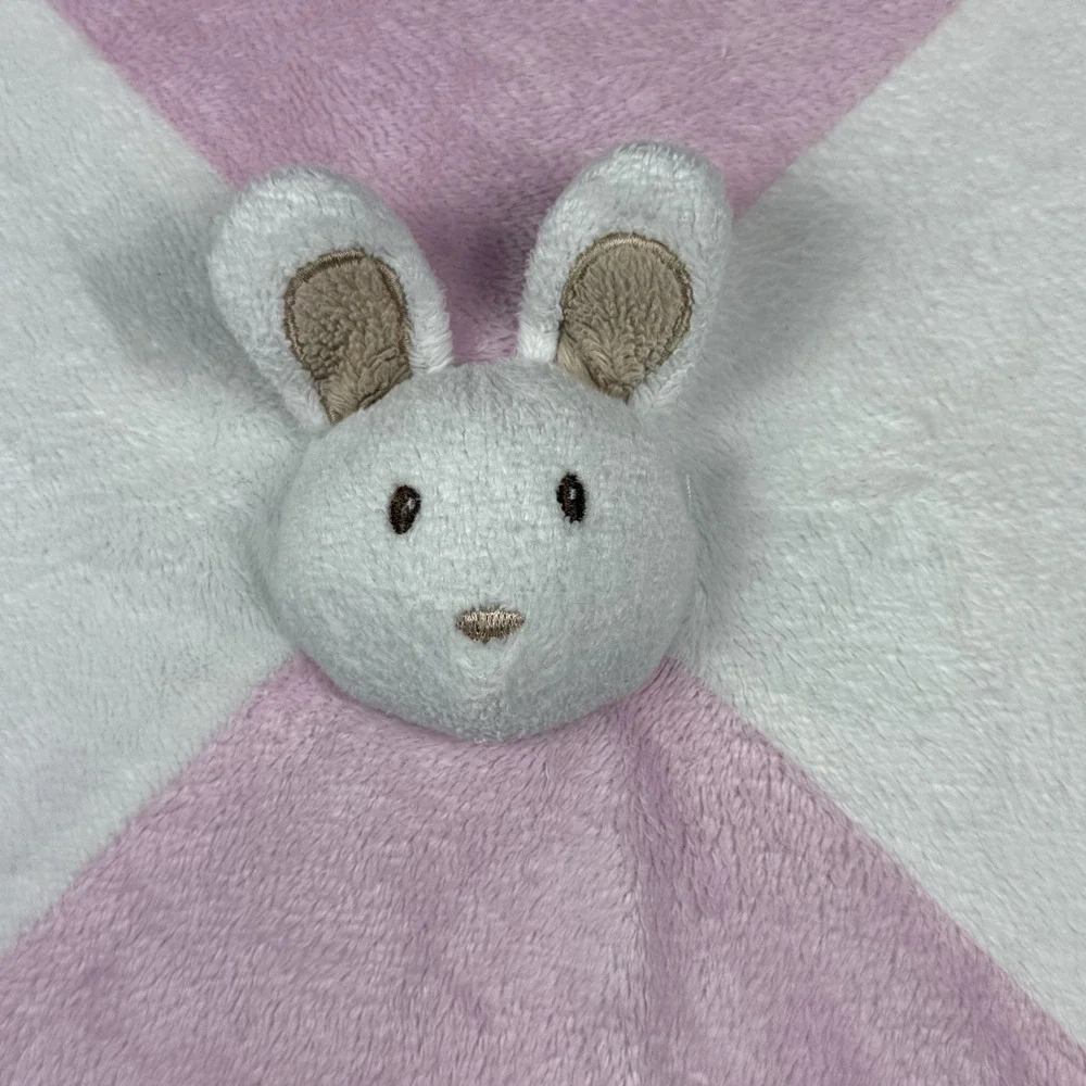Blankets and Beyond Baby Lovey Bunny Bear Puppy Frog Security Blanket Plush HTF